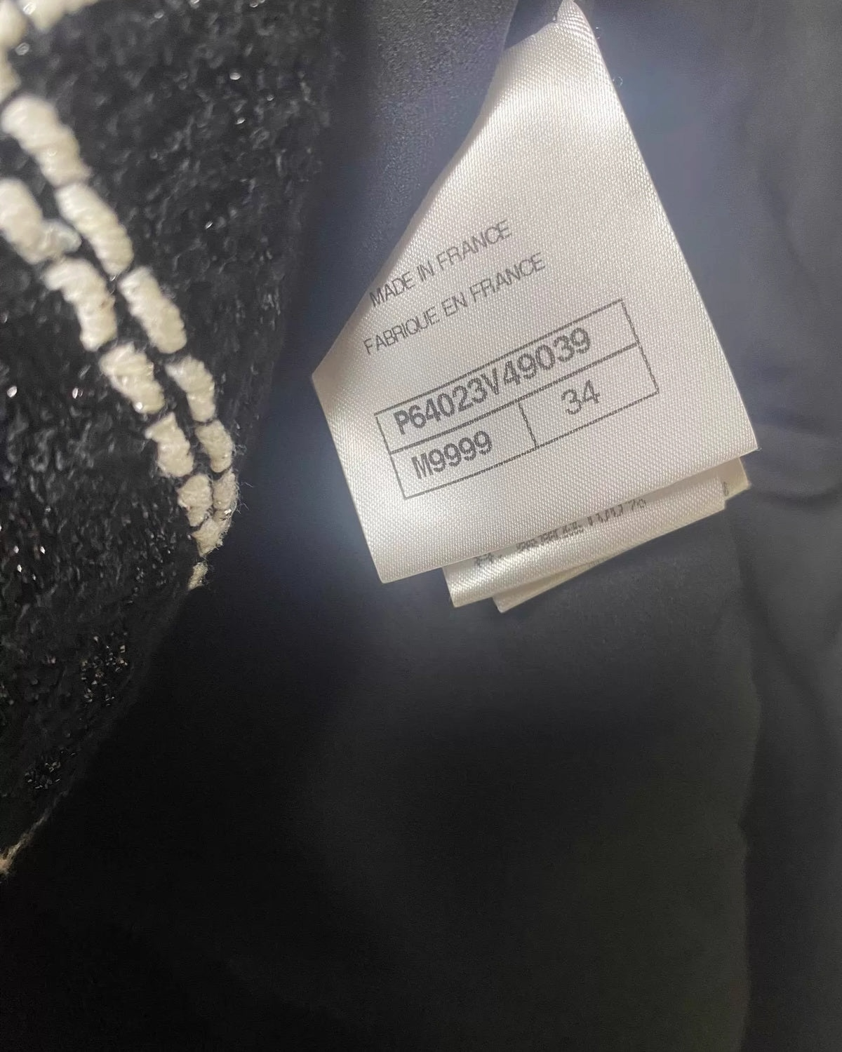 Chanel 20S Plaid Tweed Jacket