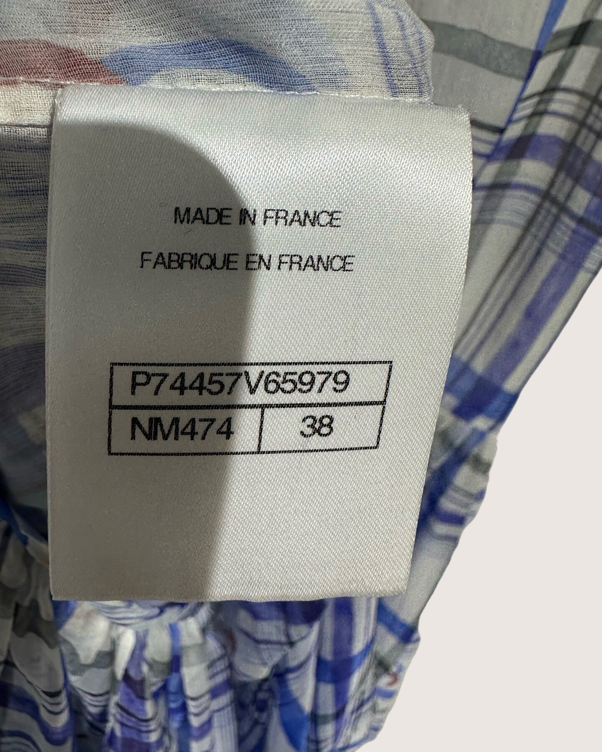 Chanel 23P Plaid Maxi Dress