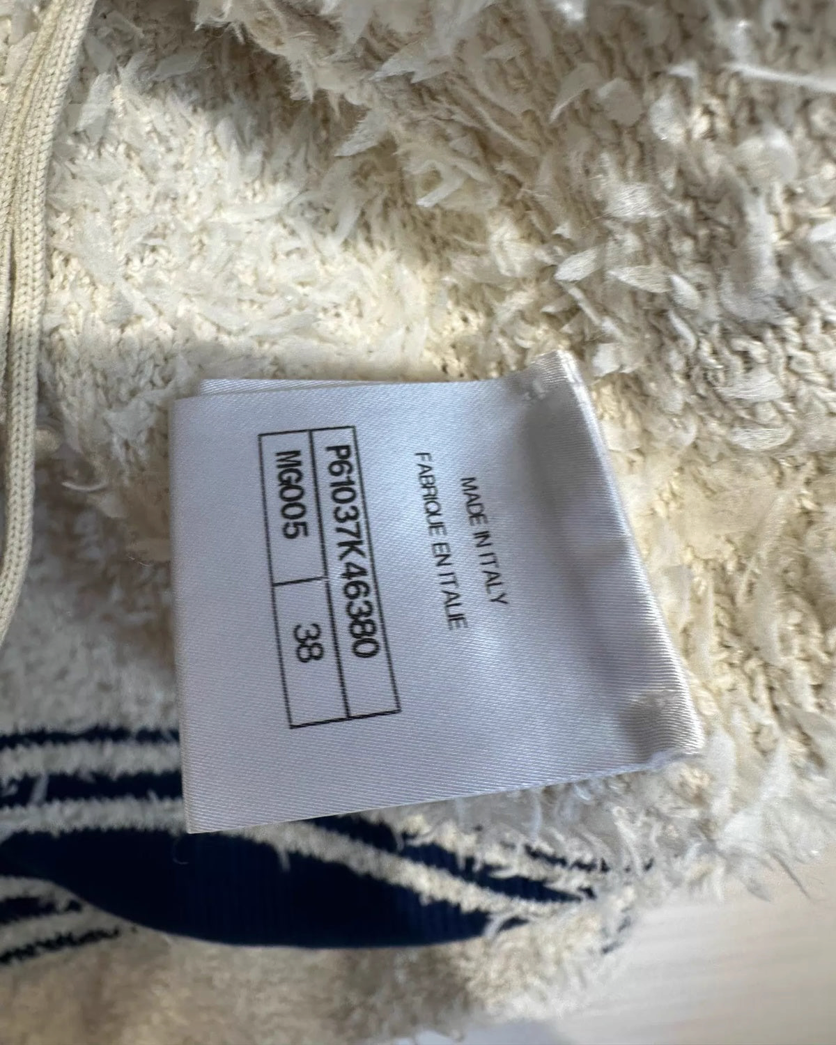 Chanel 19P Varsity CC Logo Cardigan