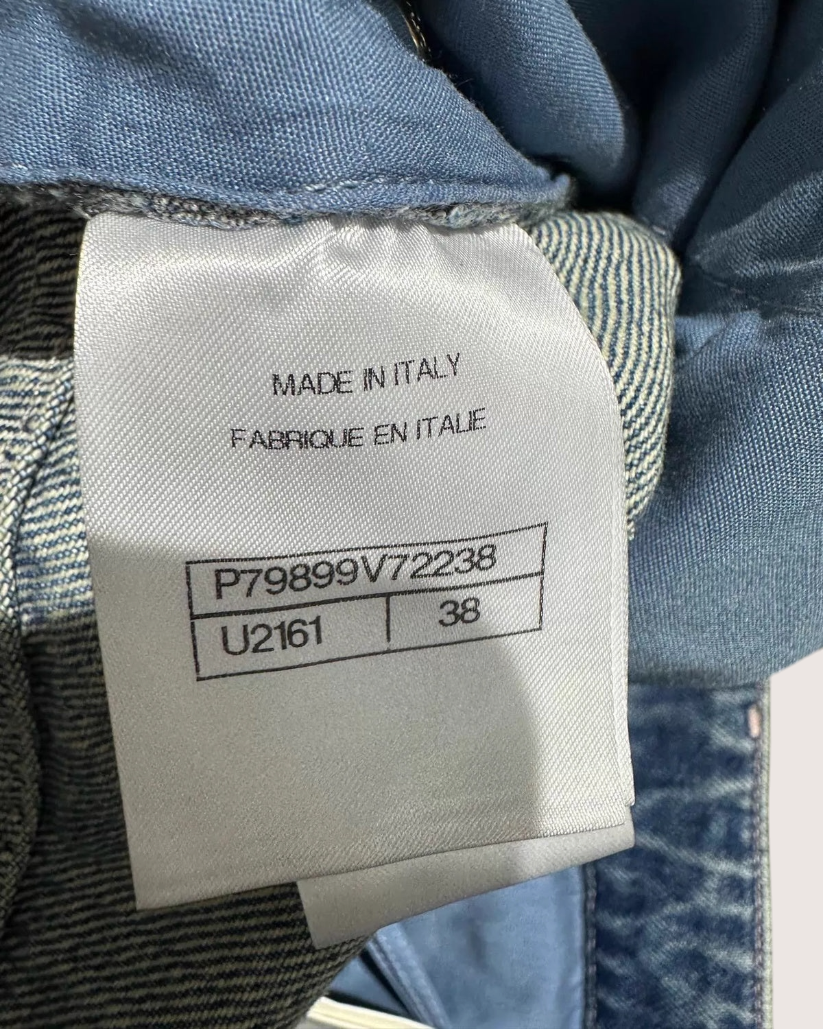 Chanel 25A Denim Jeans