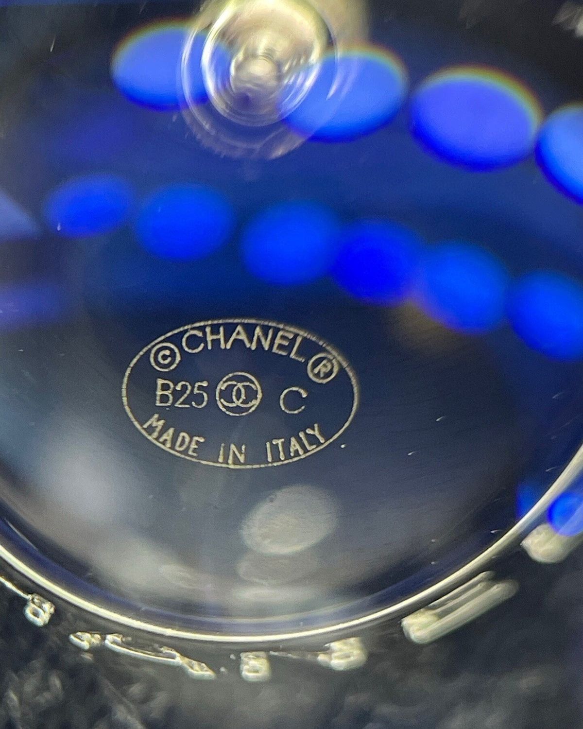Chanel 25C CC Earrings
