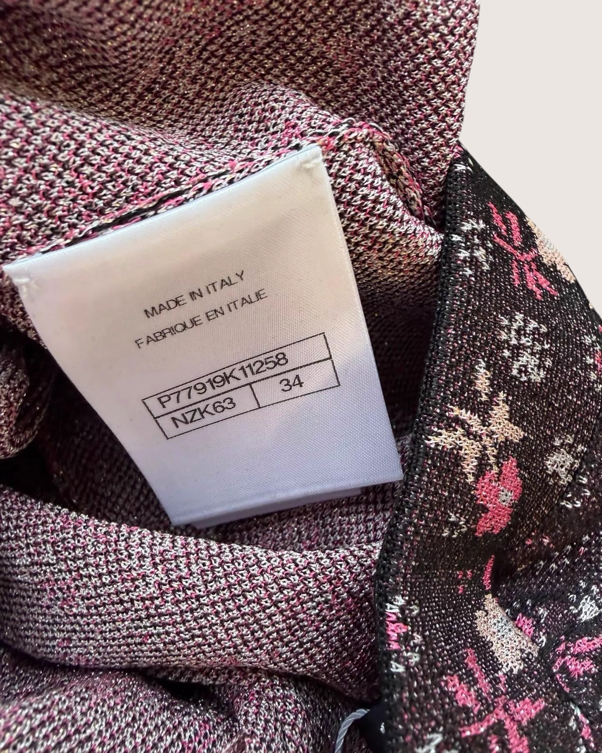Chanel 24B Floral Wide-Leg Trousers