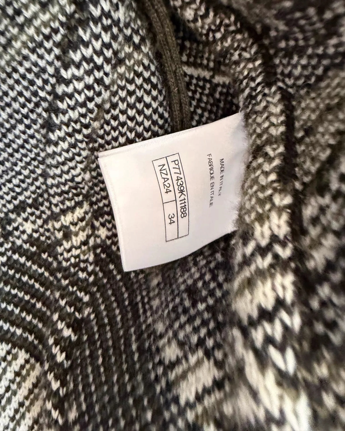 Chanel 24A Zip-Up Tweed Jacket