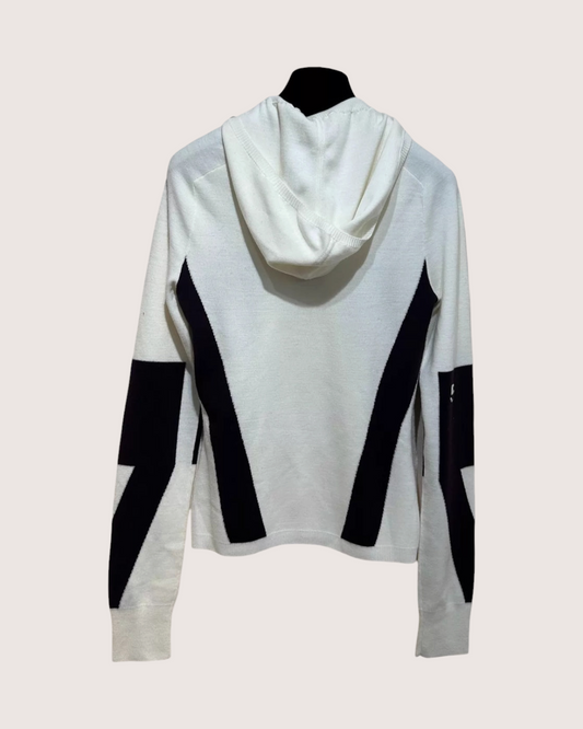 Chanel 24N Half-Zip Hooded Sweater