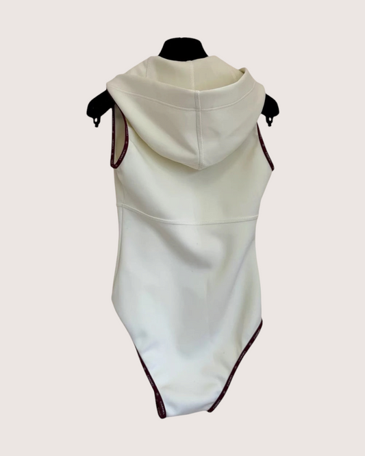 Chanel 25C Bow Hooded One-Piece Swimsuit - view 2