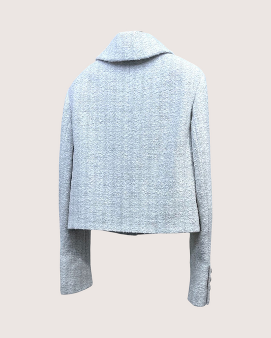 Chanel 25K Four-Pocket Tweed Jacket