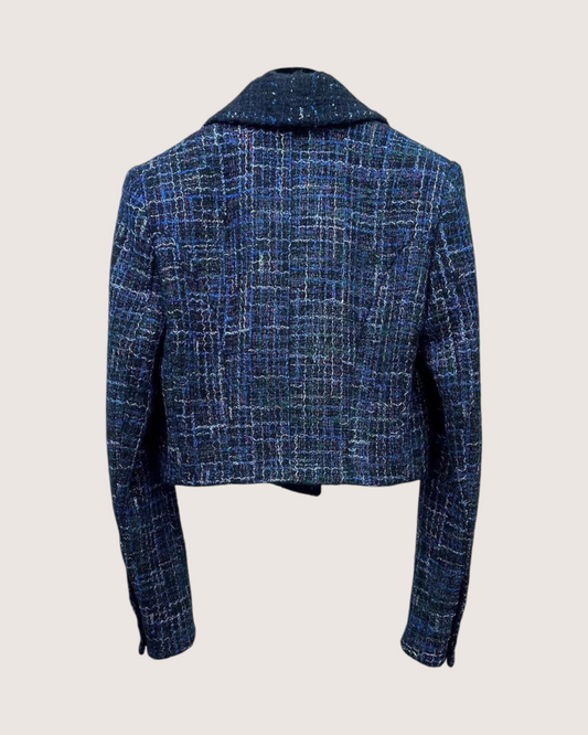 Chanel 22P Cropped Tweed Jacket