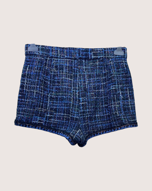 Chanel 22P Tweed Mini Shorts