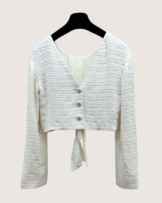 Chanel 21C Tweed Top FR 38