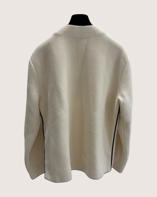 Chanel 26S Cardigan - Beige/Ecru, Black, view 2