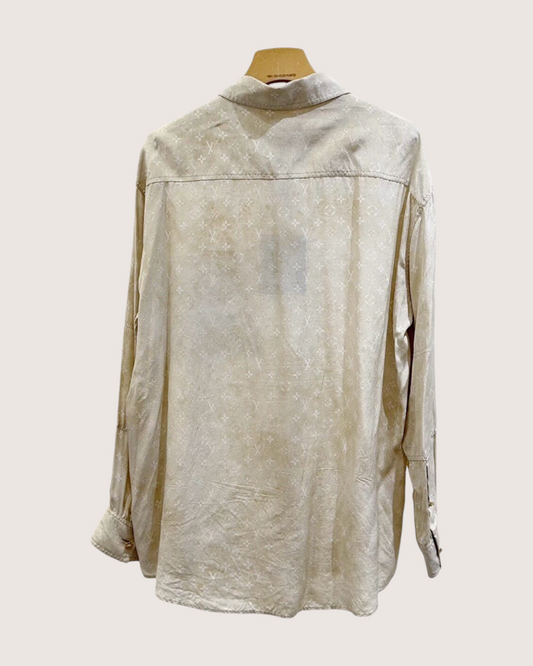 Louis Vuitton Monogram Shirt Beige/Ecru FR 40