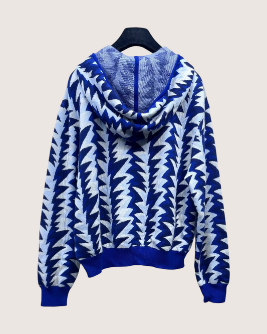 Chanel 19C Hoodie Blue, White FR 34 - view 2