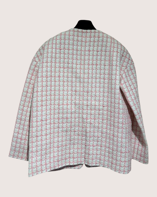 Chanel 22S Plaid Tweed Jacket