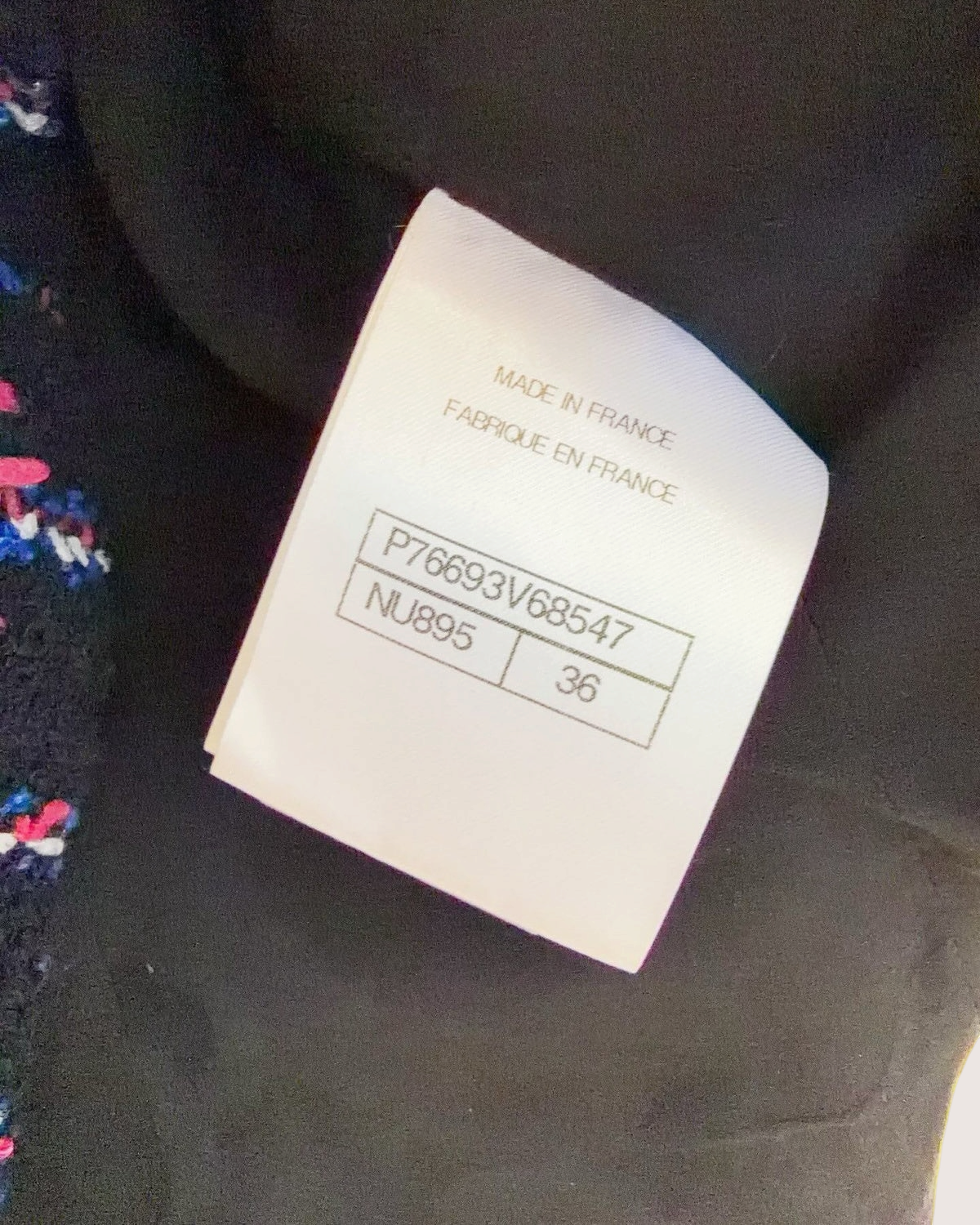 Chanel 24P Plaid Tweed Vest Black, Pink, Multicolor FR 36