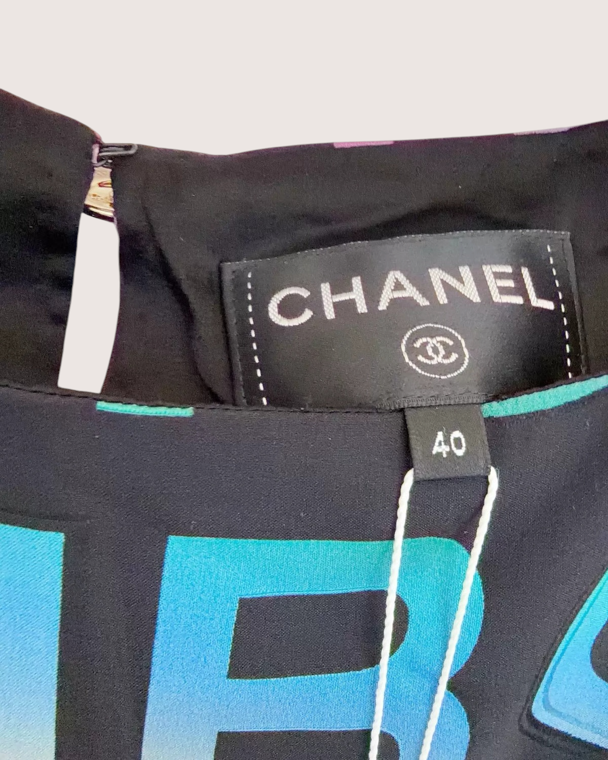 Chanel 24C Mini Dress Black, Multicolor FR 40