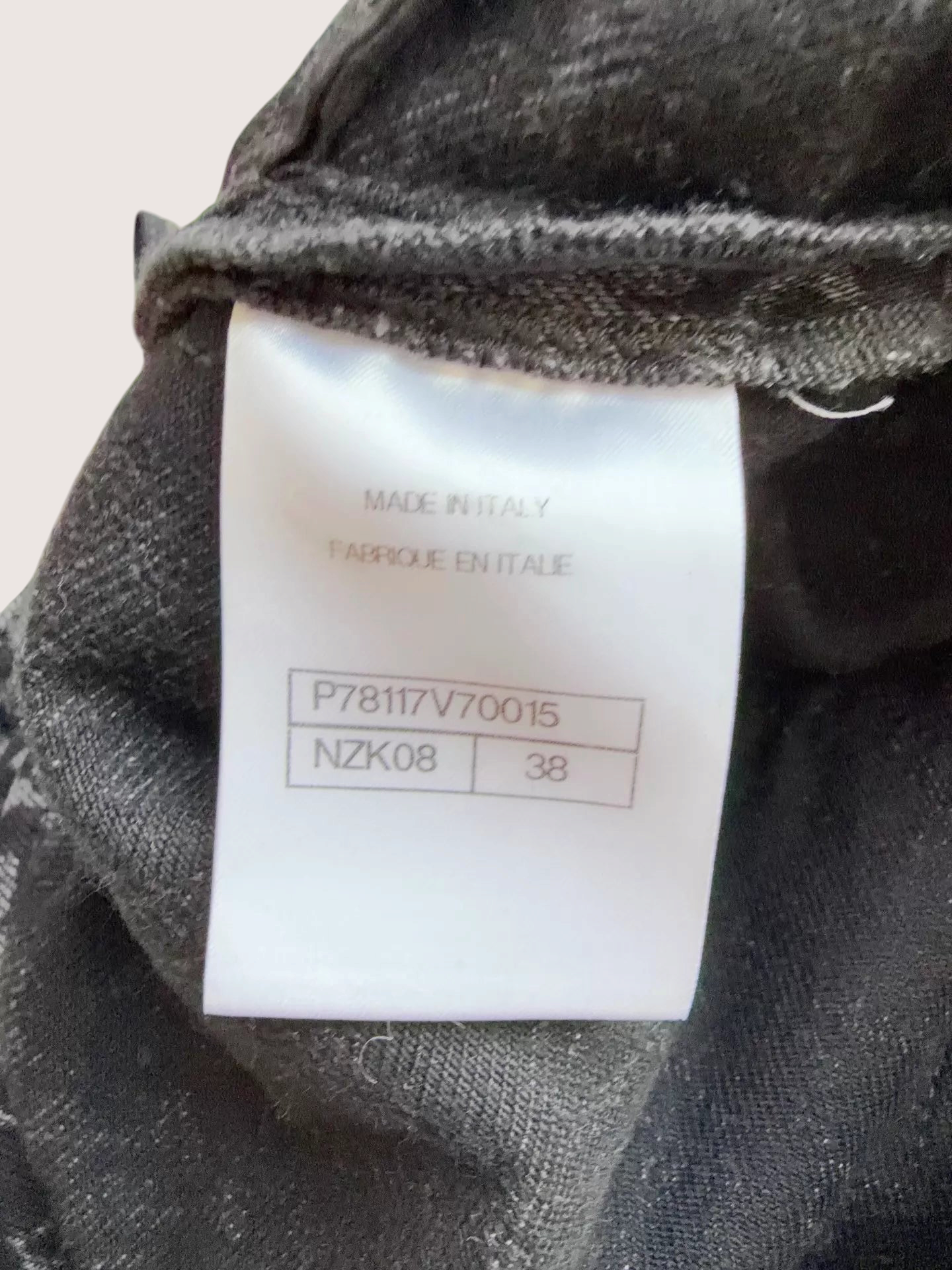 Chanel 24B Camellia Denim Trousers - view 4