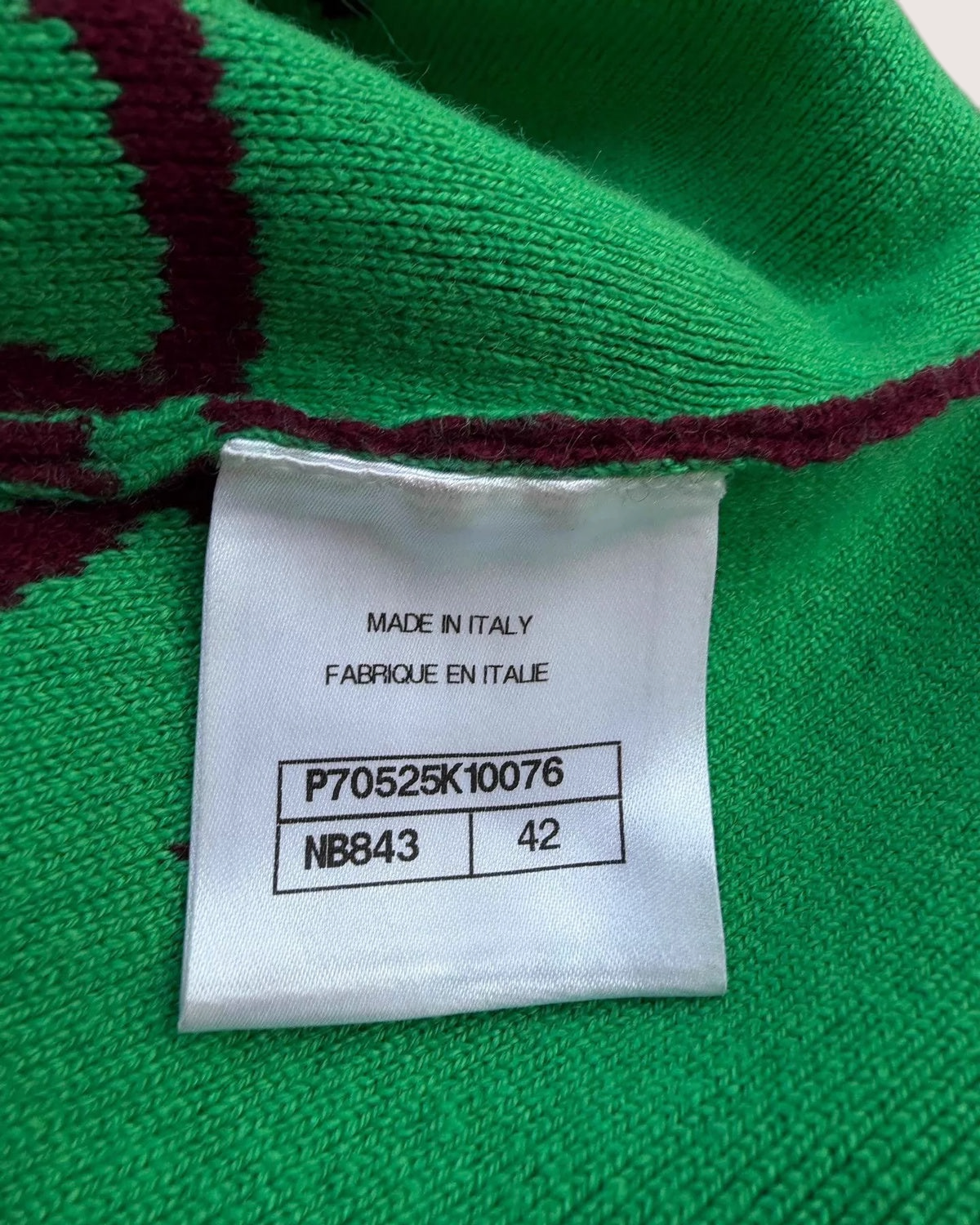Chanel 21P CC Logo Sweater
