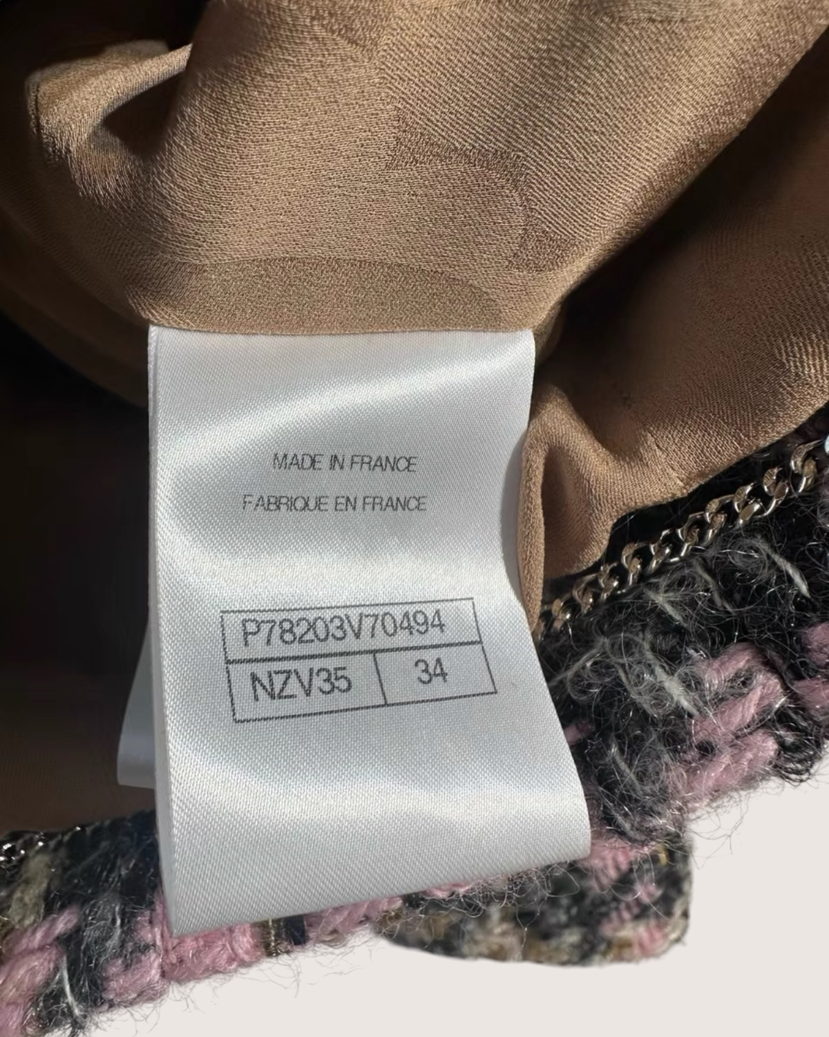 Chanel 24K Cropped Tweed Jacket