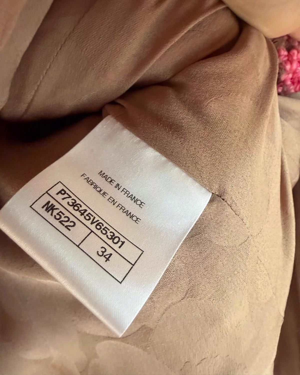Chanel 22K Plaid Tweed Jacket