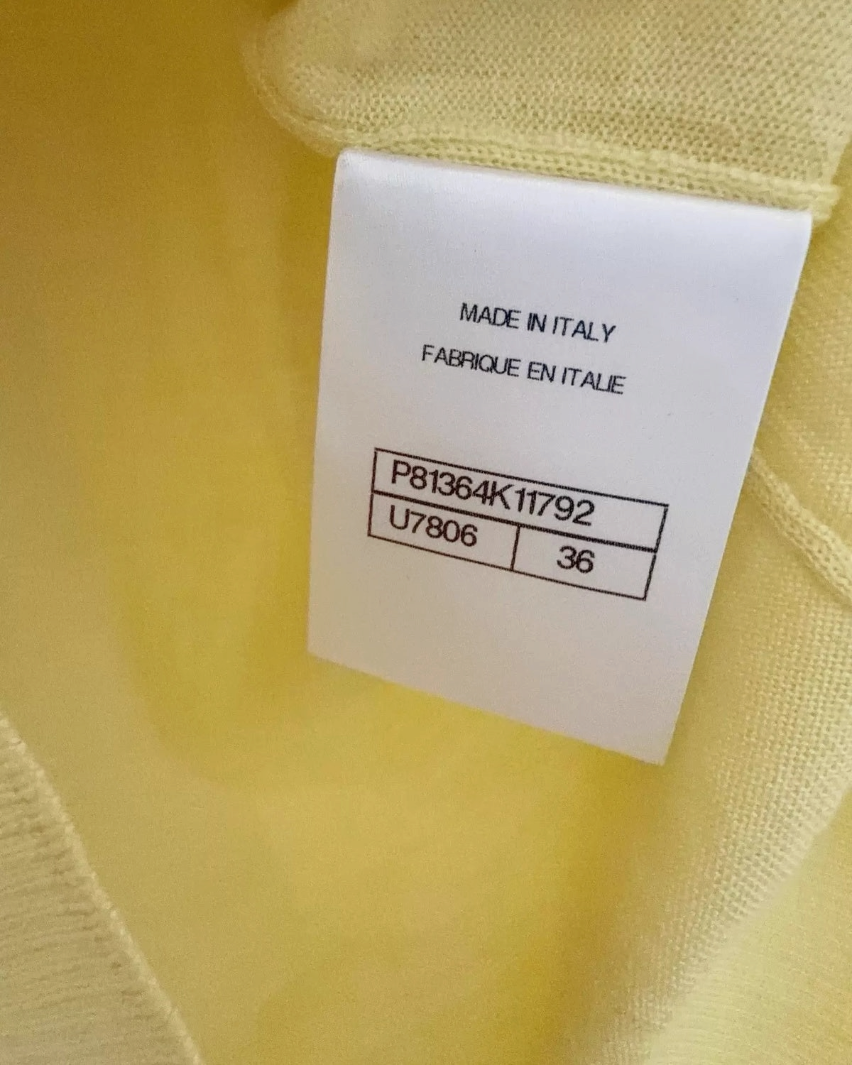 Chanel 26P Wool Silk Short-Sleeve Top - view 5