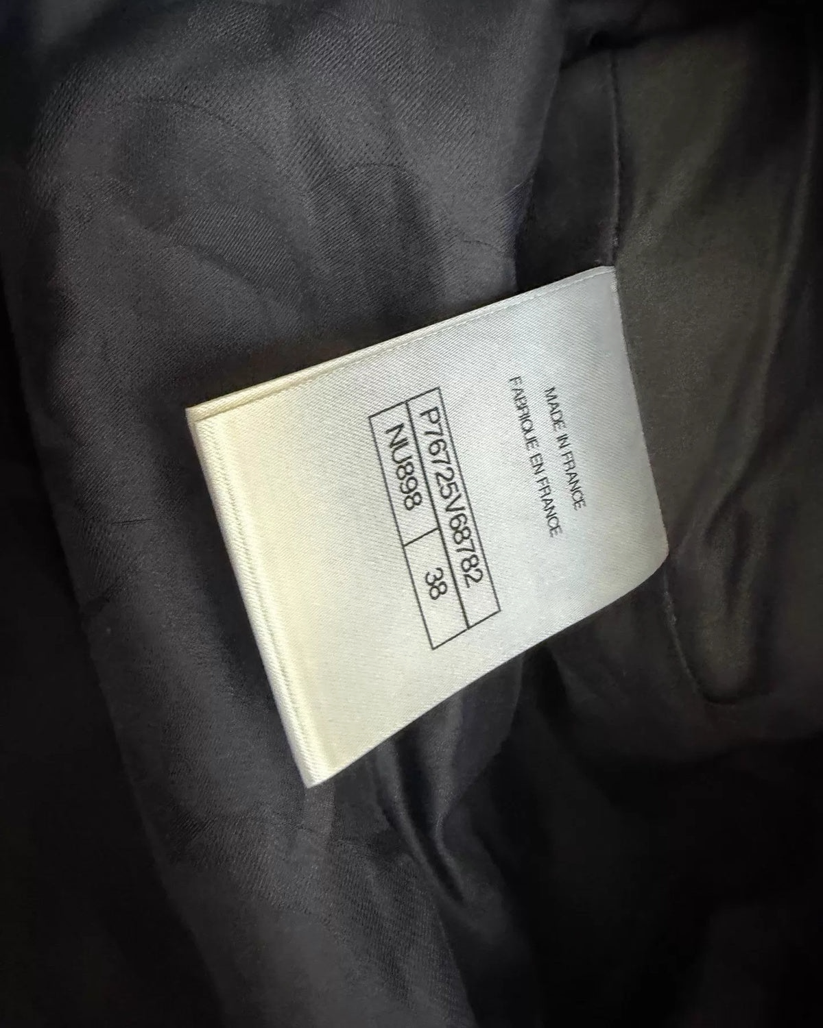 Chanel 24P Checkered Tweed Jacket