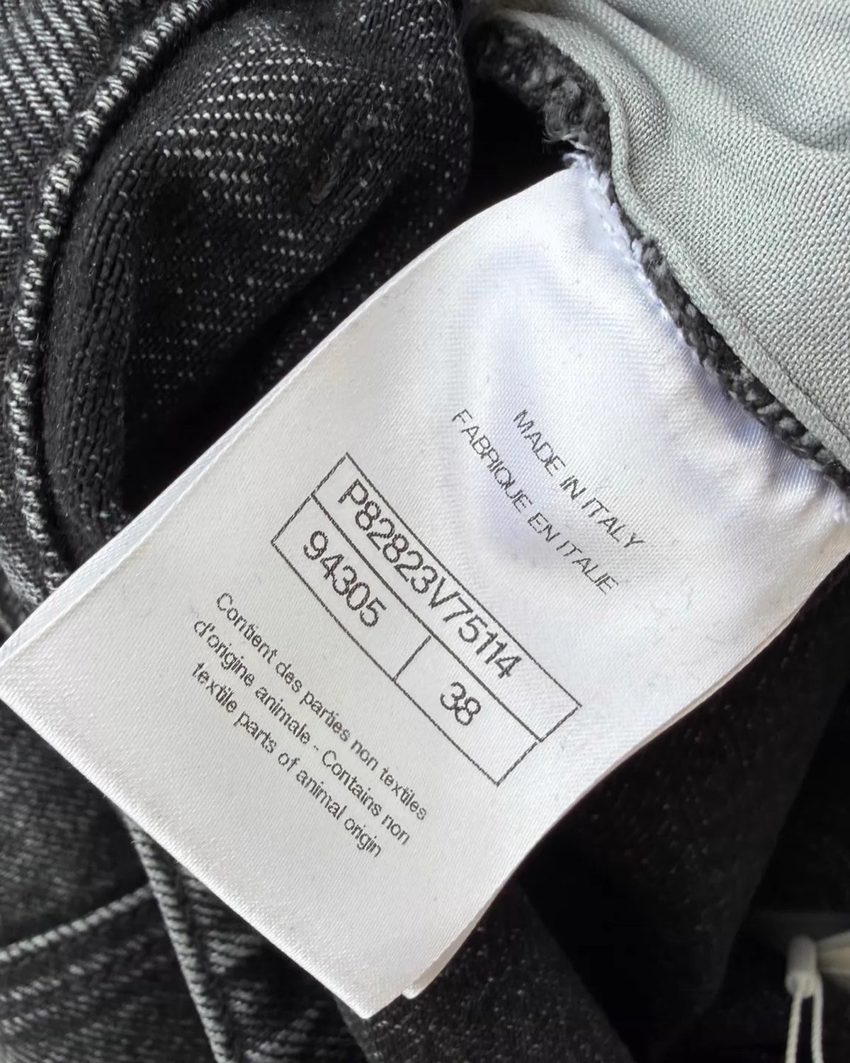Chanel 26A Wide-Leg Denim Jeans - view 5