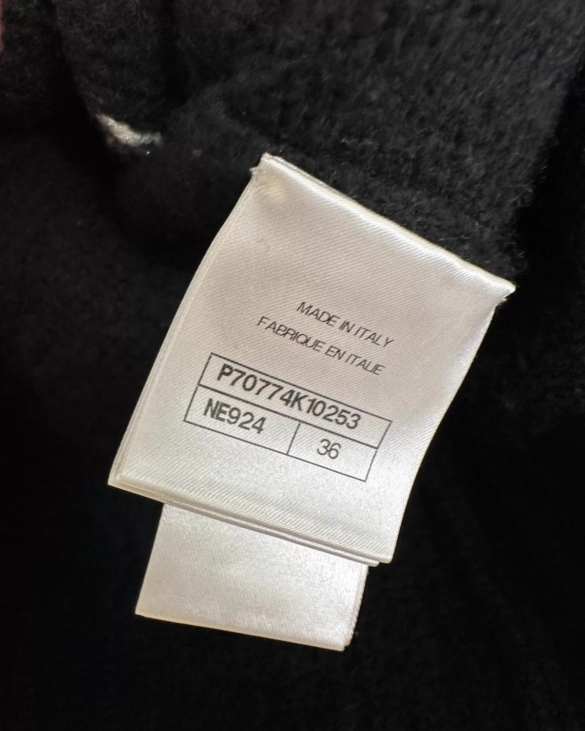 Chanel 21N Coco Neige Turtleneck Sweater