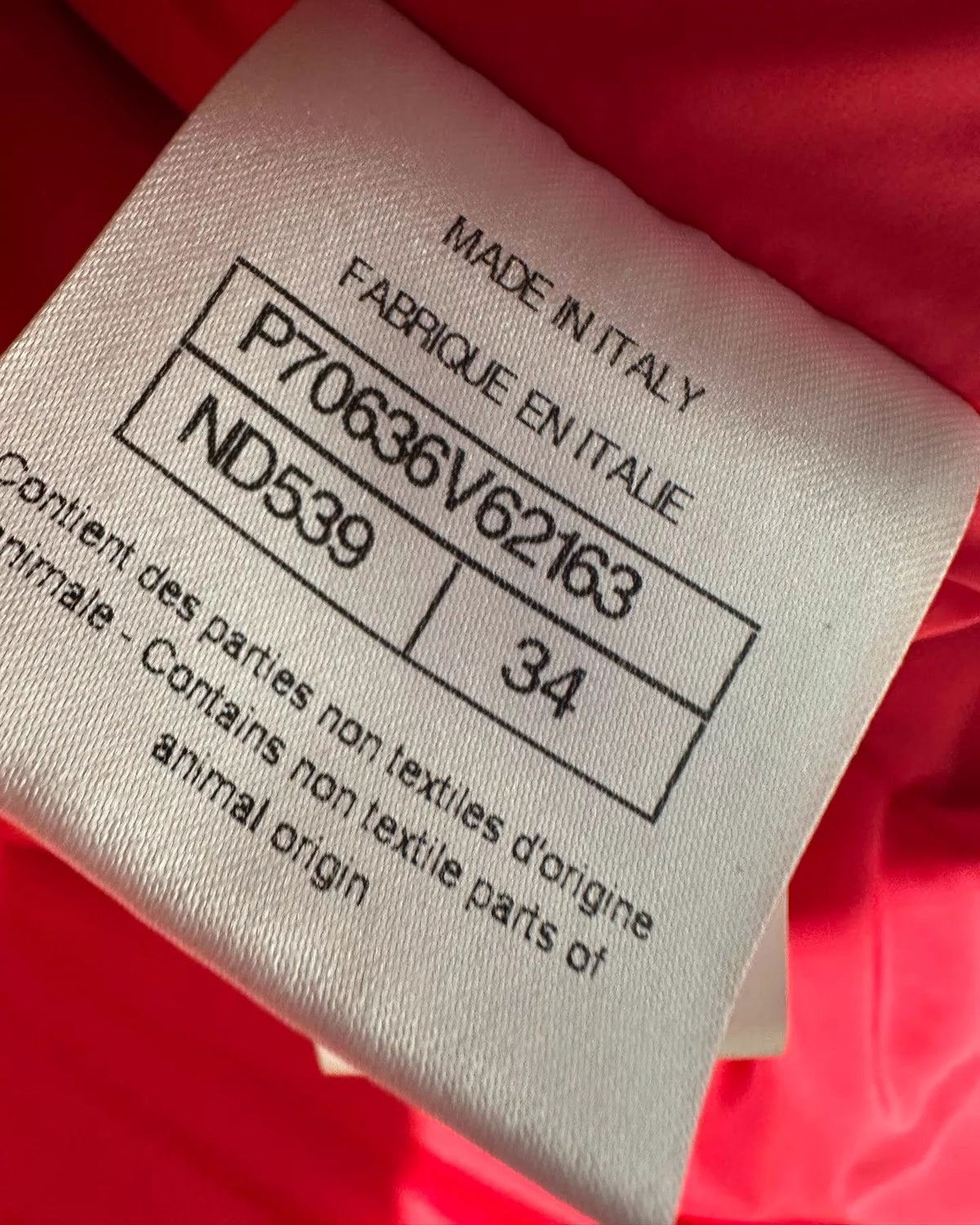 Chanel 21N CC Logo Puffer Jacket