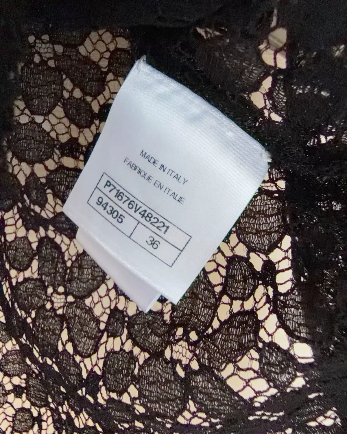 Chanel 21K Camisole Top Black FR 36