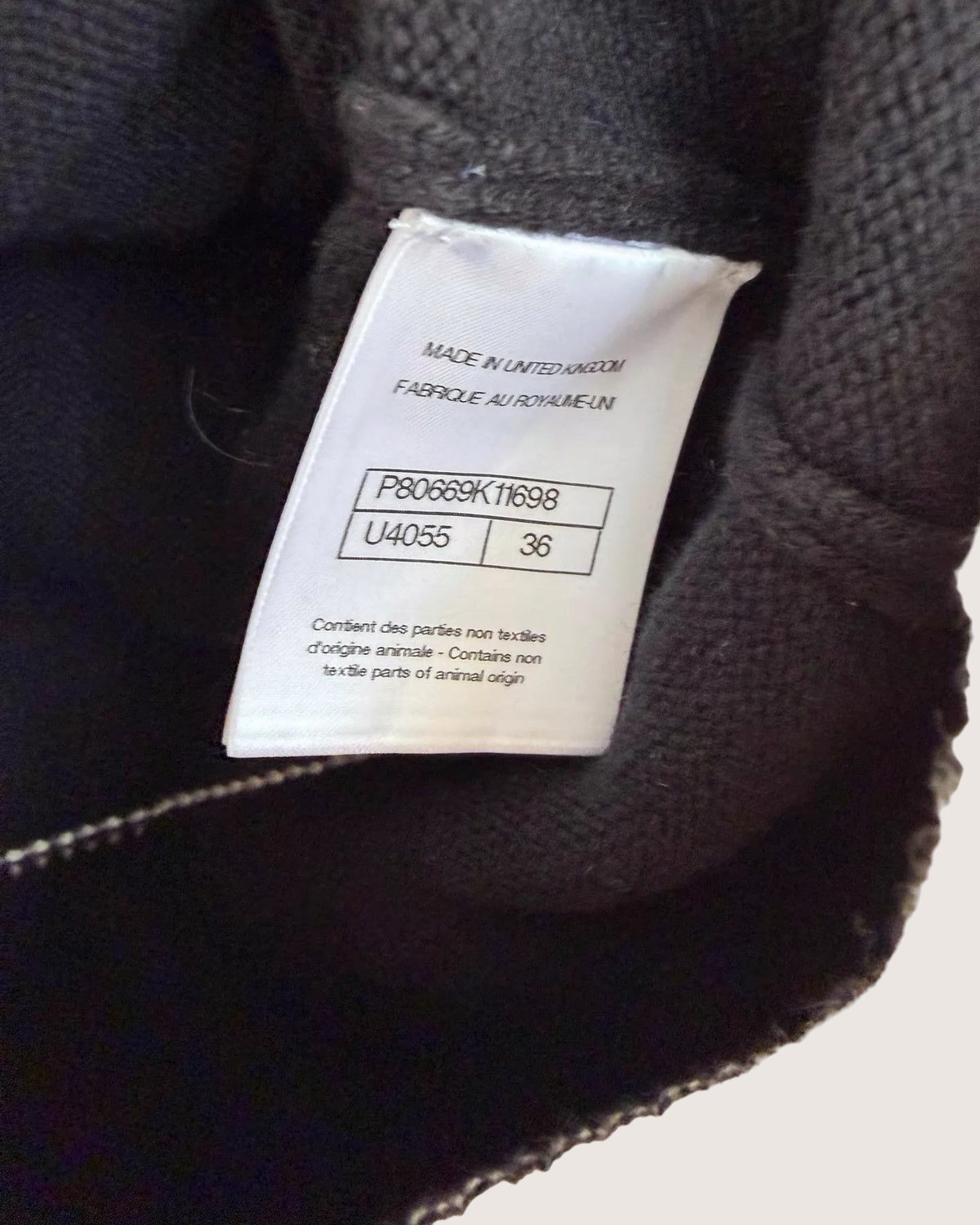 Chanel 25K Cashmere Cardigan