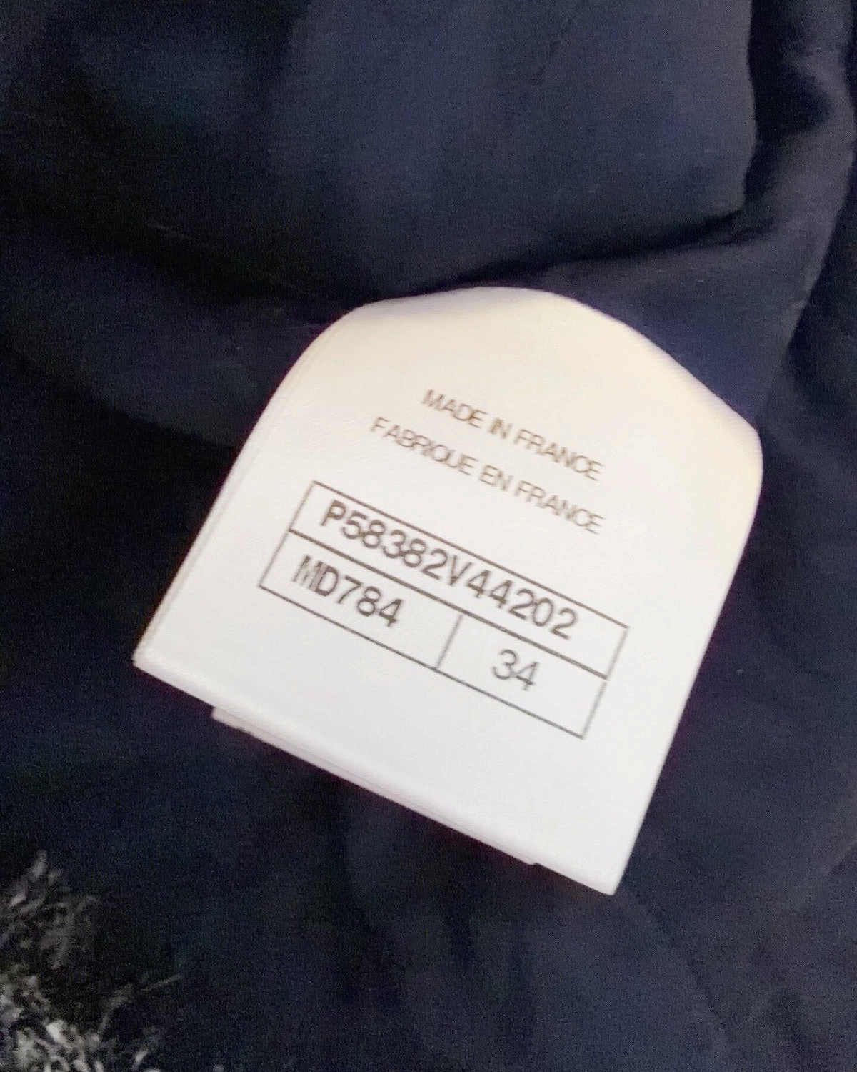 Chanel 18P Tweed Jacket Navy, White FR 34