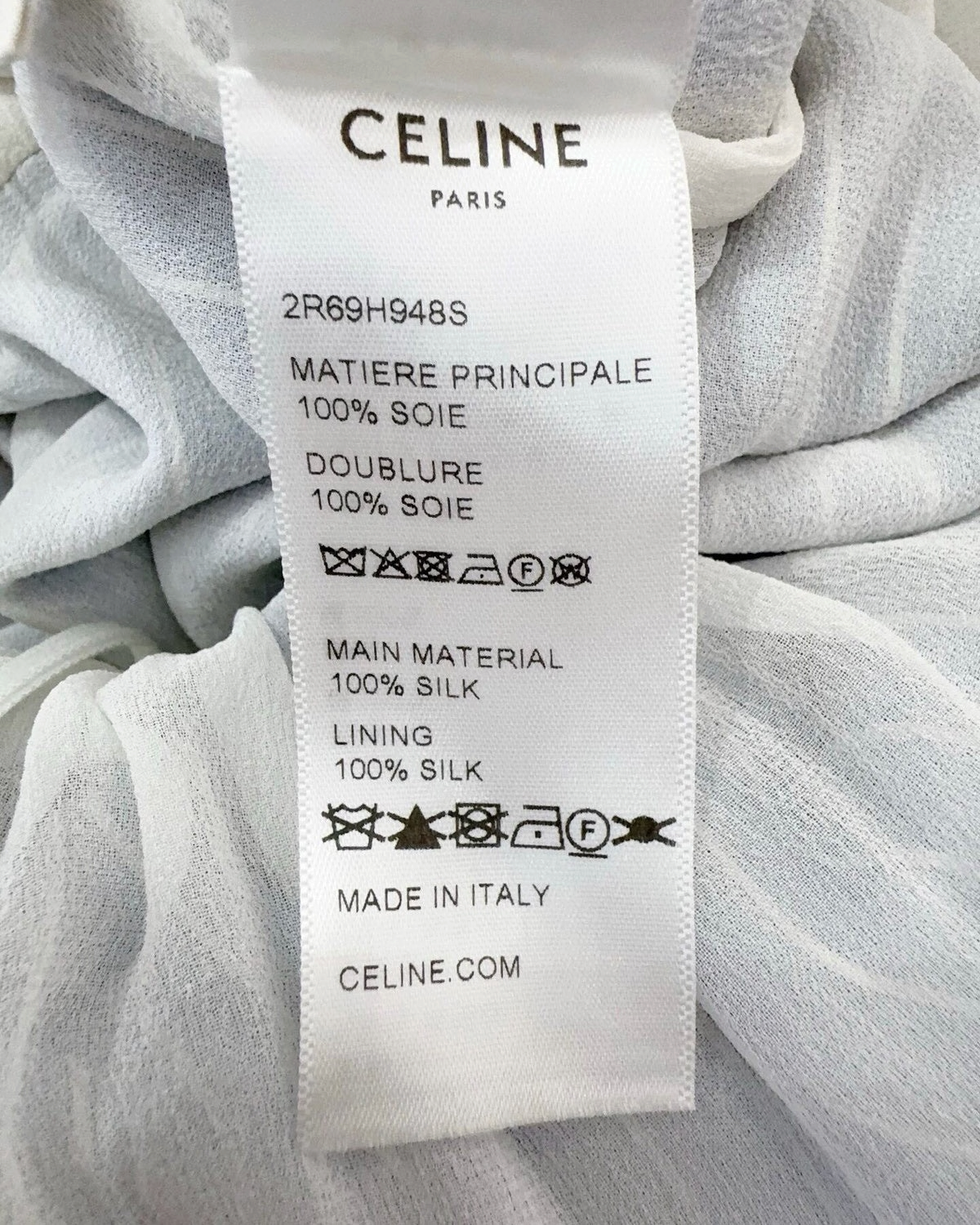 Celine Striped Tiered Mini Dress Blue, White FR 34