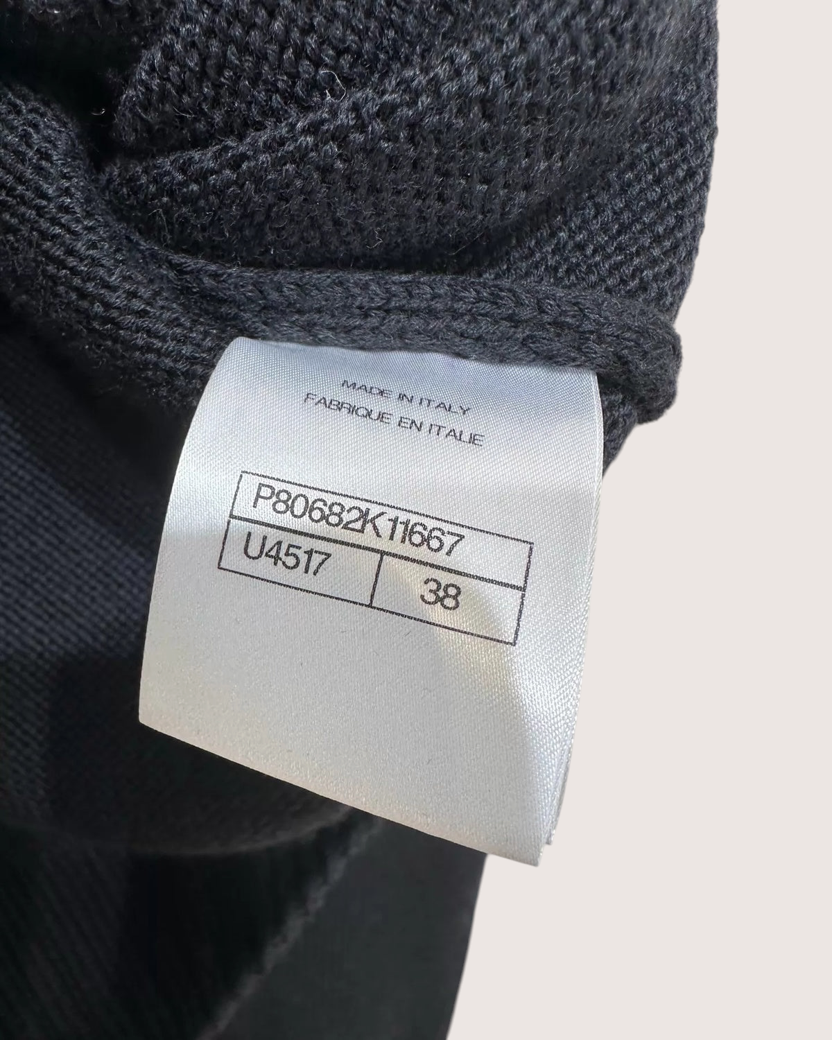 Chanel 25K Bow Wool Sweater