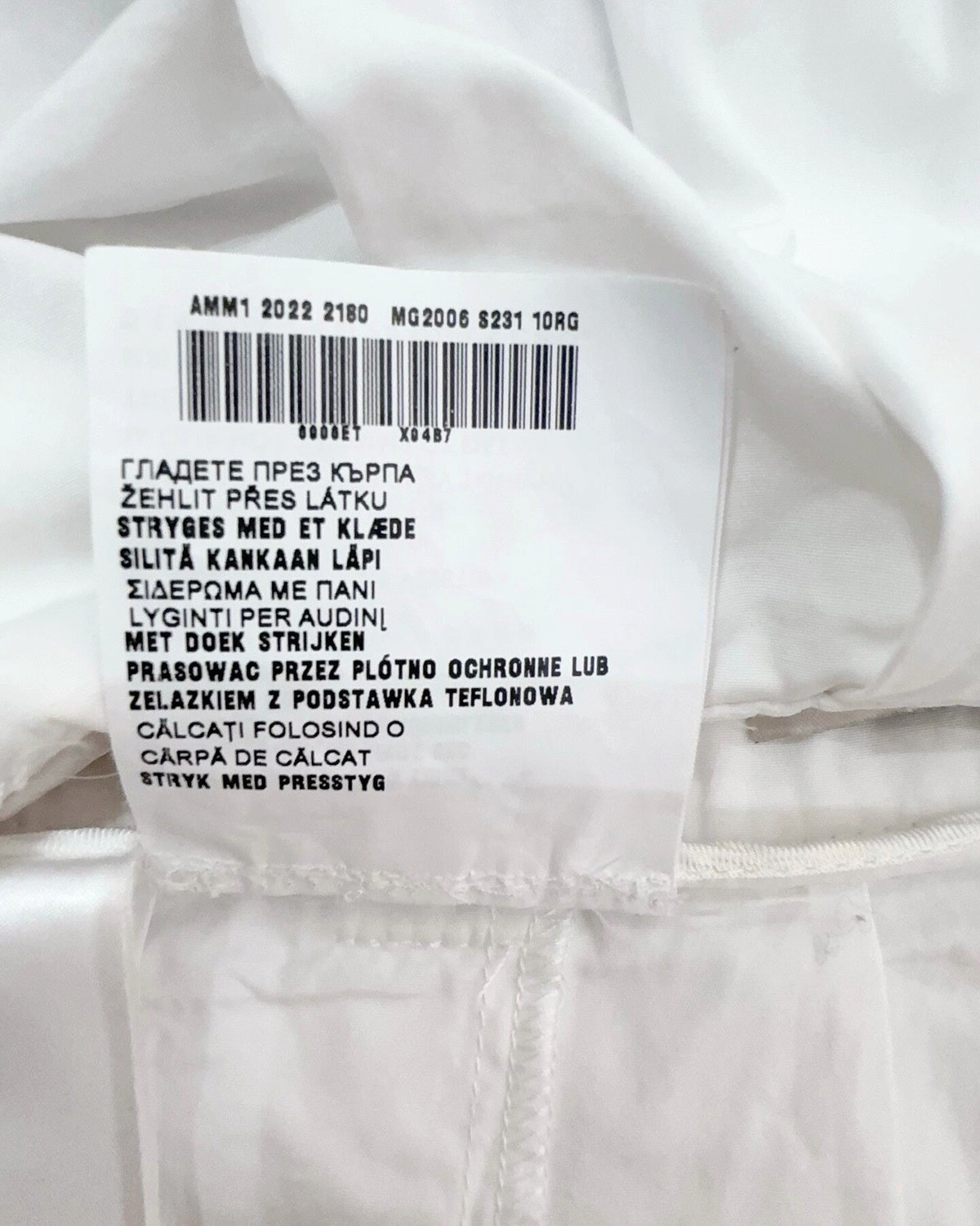 Miu Miu Pleated Logo Mini Skirt White FR 36
