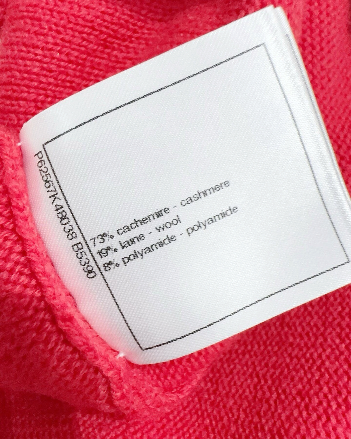 Chanel 19K Bouclé-Trim Cardigan Red, White FR 34