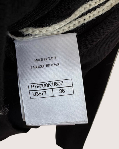Chanel 25N CC Logo Sweater Top