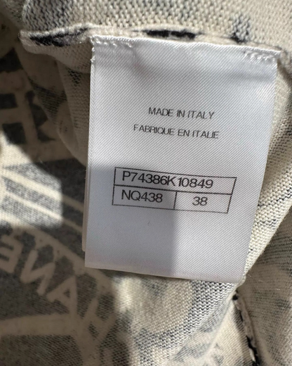 Chanel 23N Logo Cashmere Cardigan