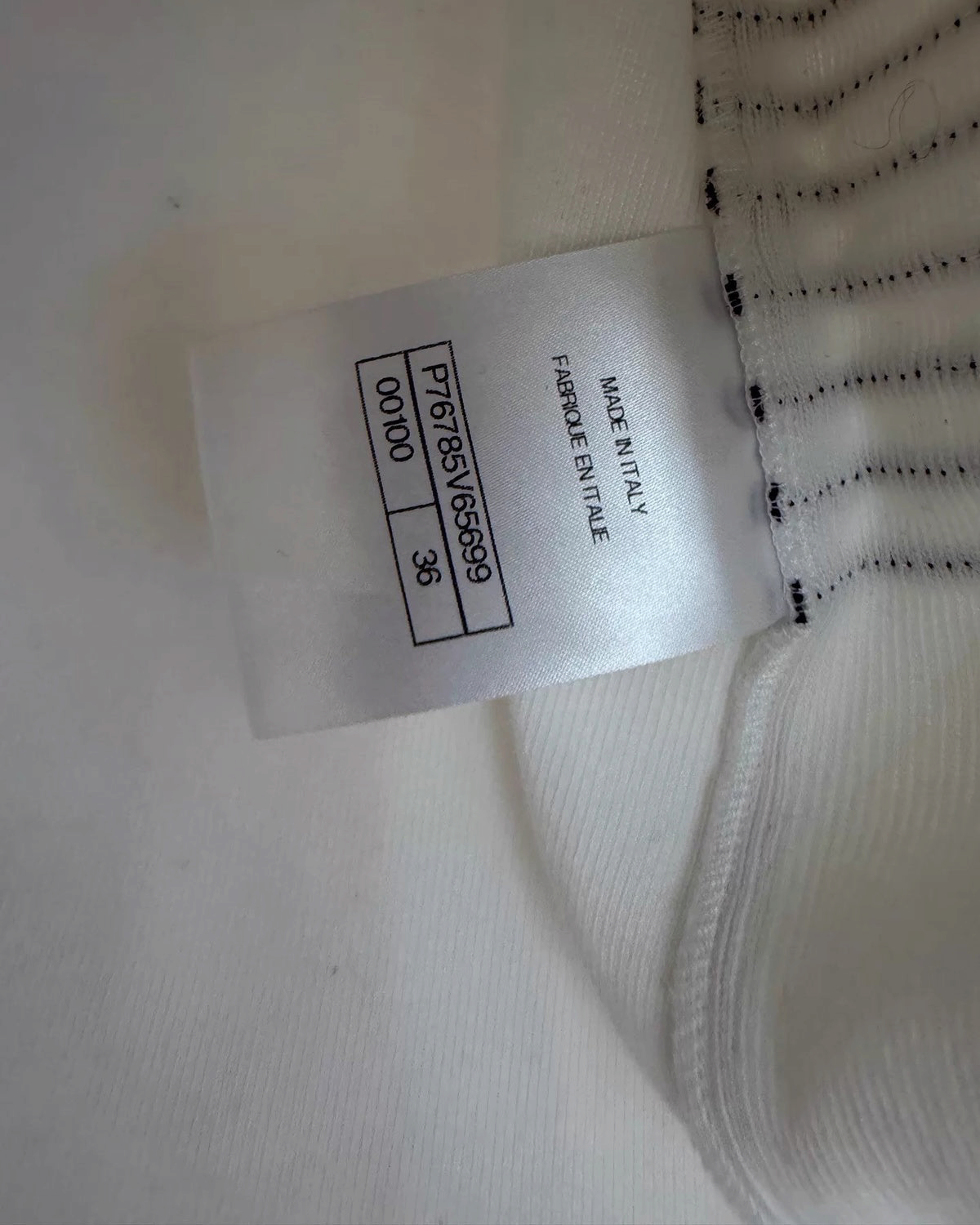 Chanel 24S CC Logo Striped Tank Top