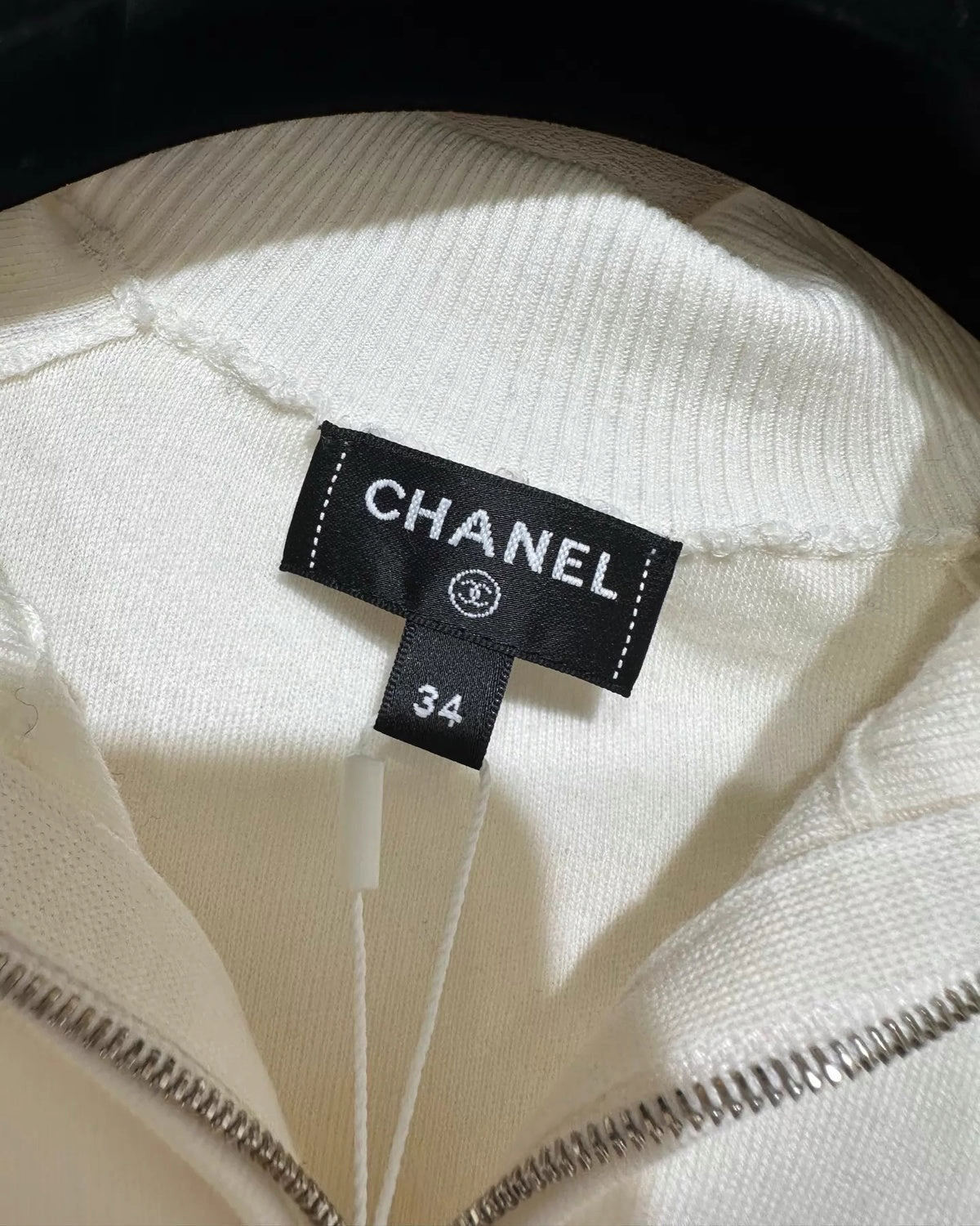 Chanel 24N Half-Zip Hooded Sweater