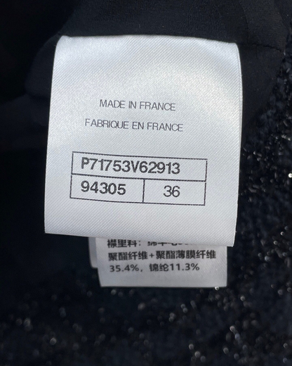 Chanel 21K Cropped Tweed Jacket
