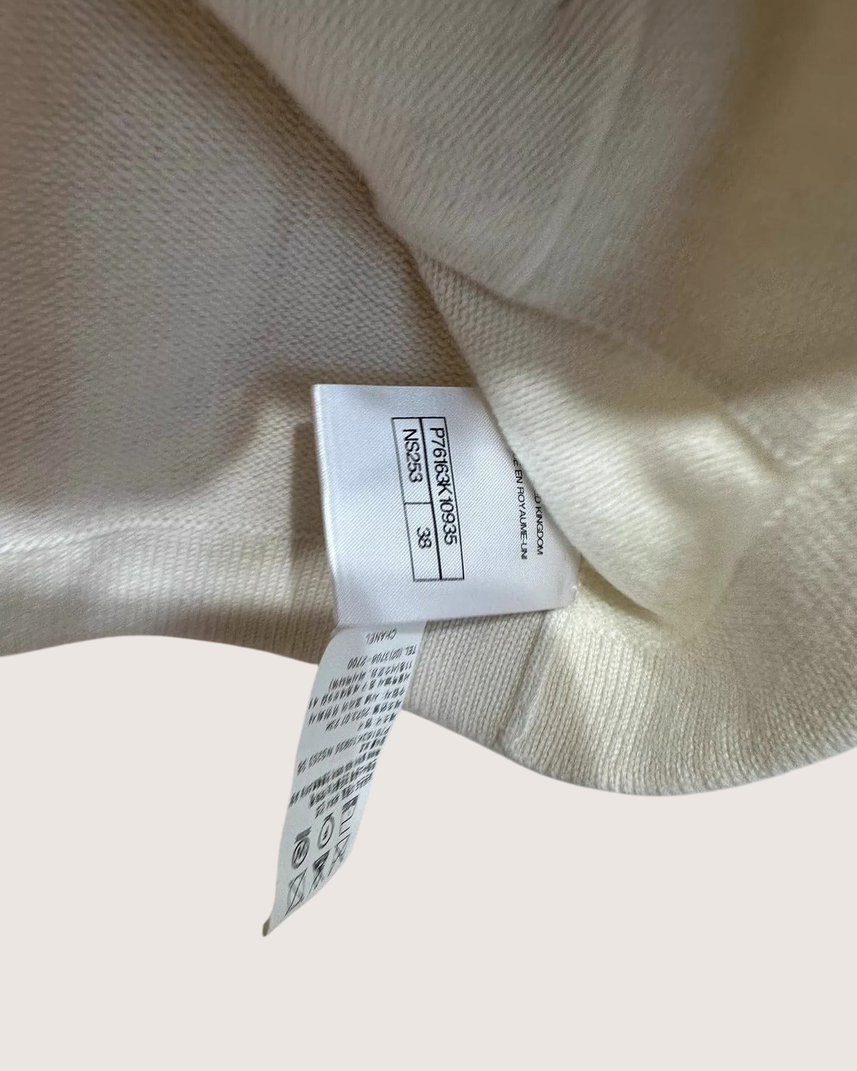 Chanel 23K Camellia Cashmere Vest