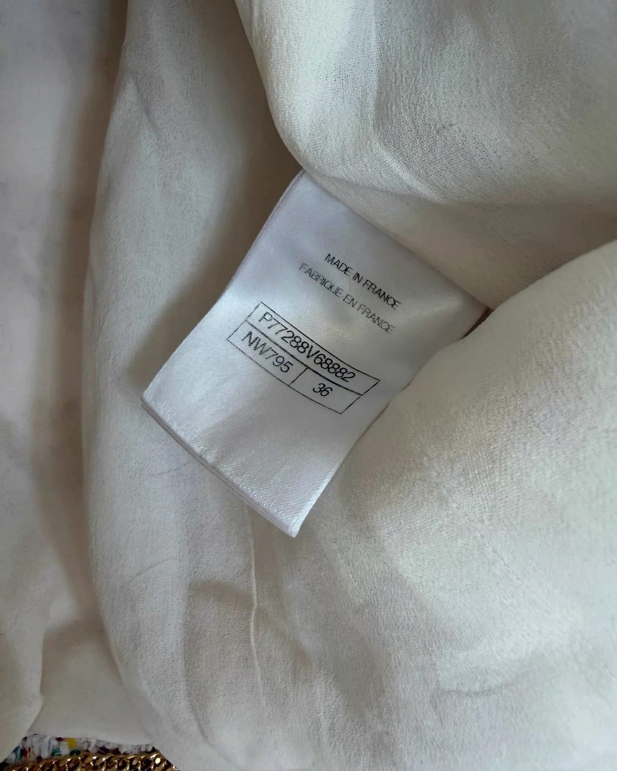 Chanel 24S Sequin Double-Breasted Tweed Blazer Jacket