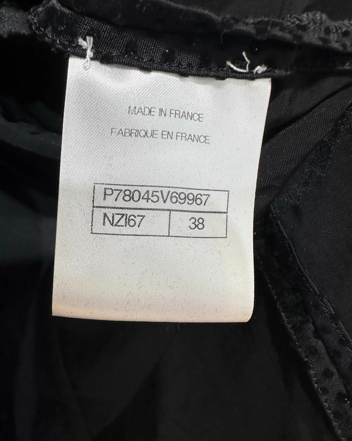 Chanel 24B CC Logo Polkadot Shirt
