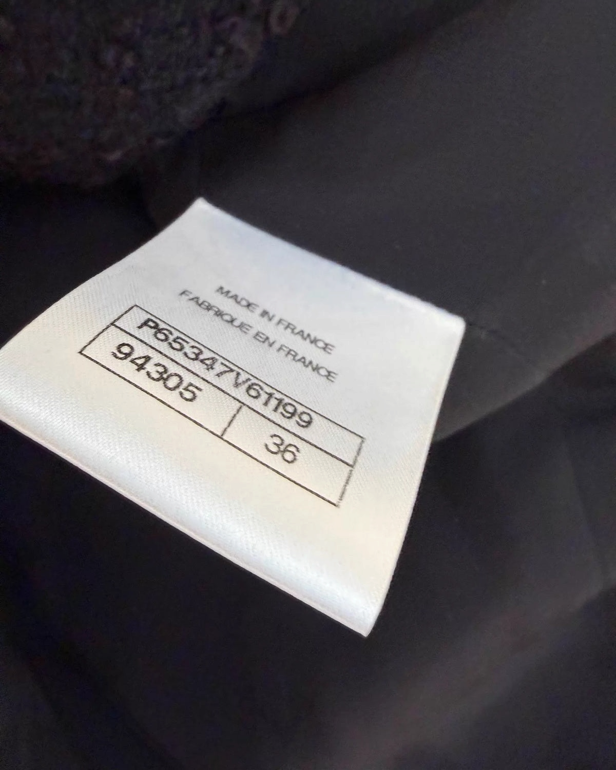 Chanel 20K Tweed Jacket