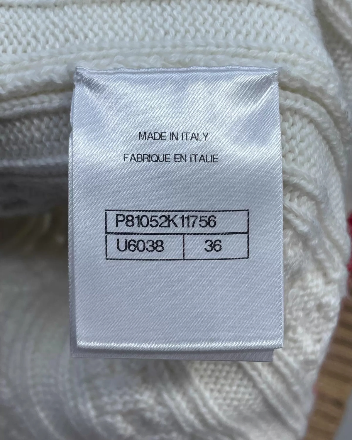 Chanel 26C Sequin Floral Patch Cardigan