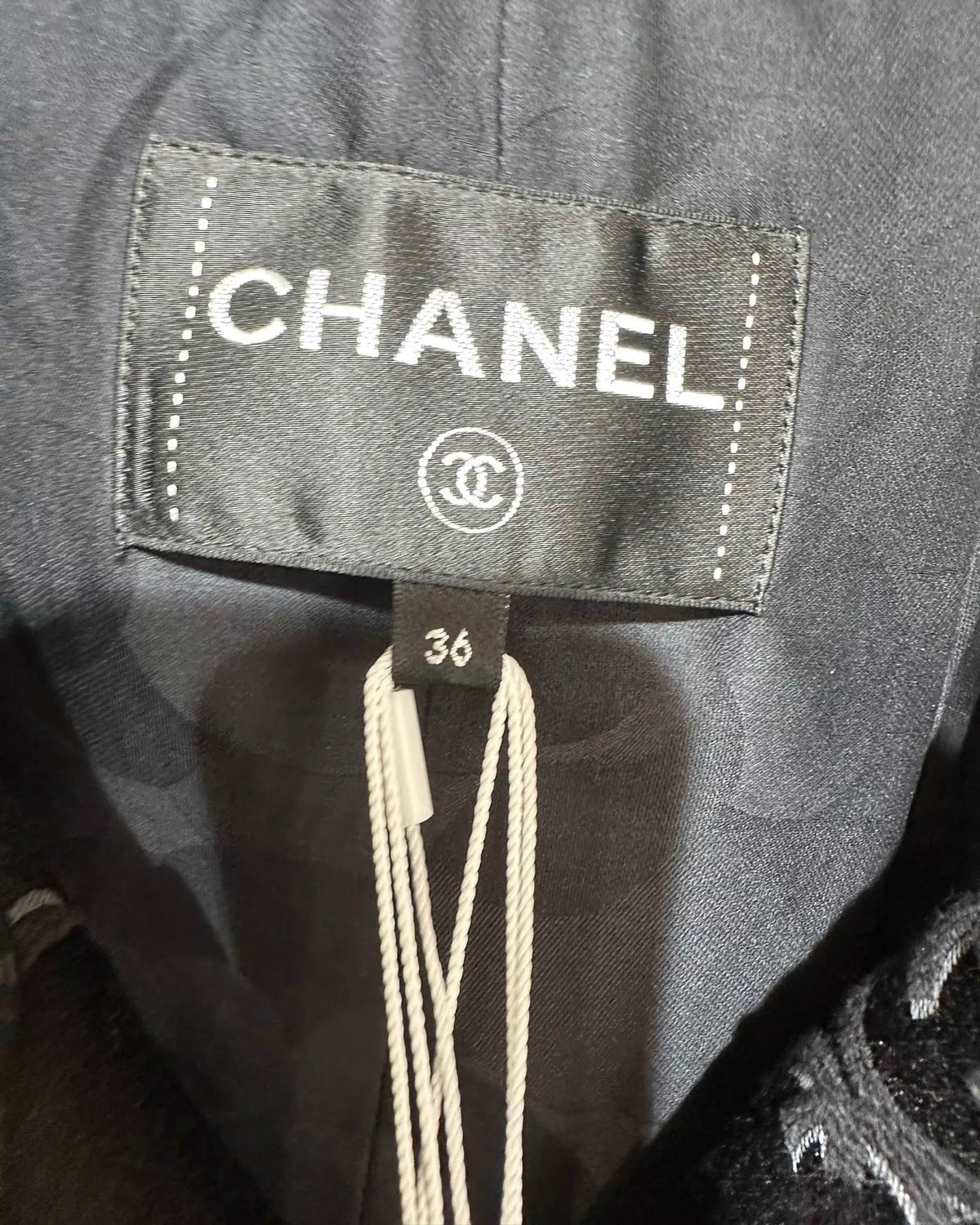 Chanel 22S Button-Up CC Sequin Jacket