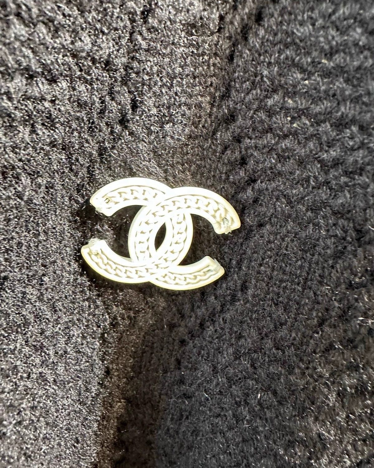 Chanel 22C CC Logo Sweater