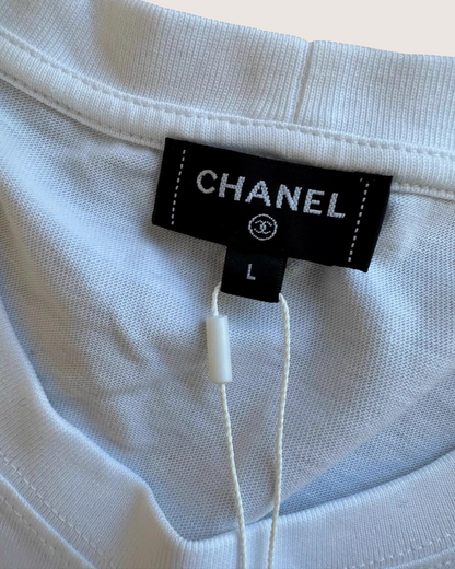 Chanel 23N Heart Graphic T-Shirt