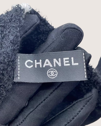 Chanel CC Knit Scarf