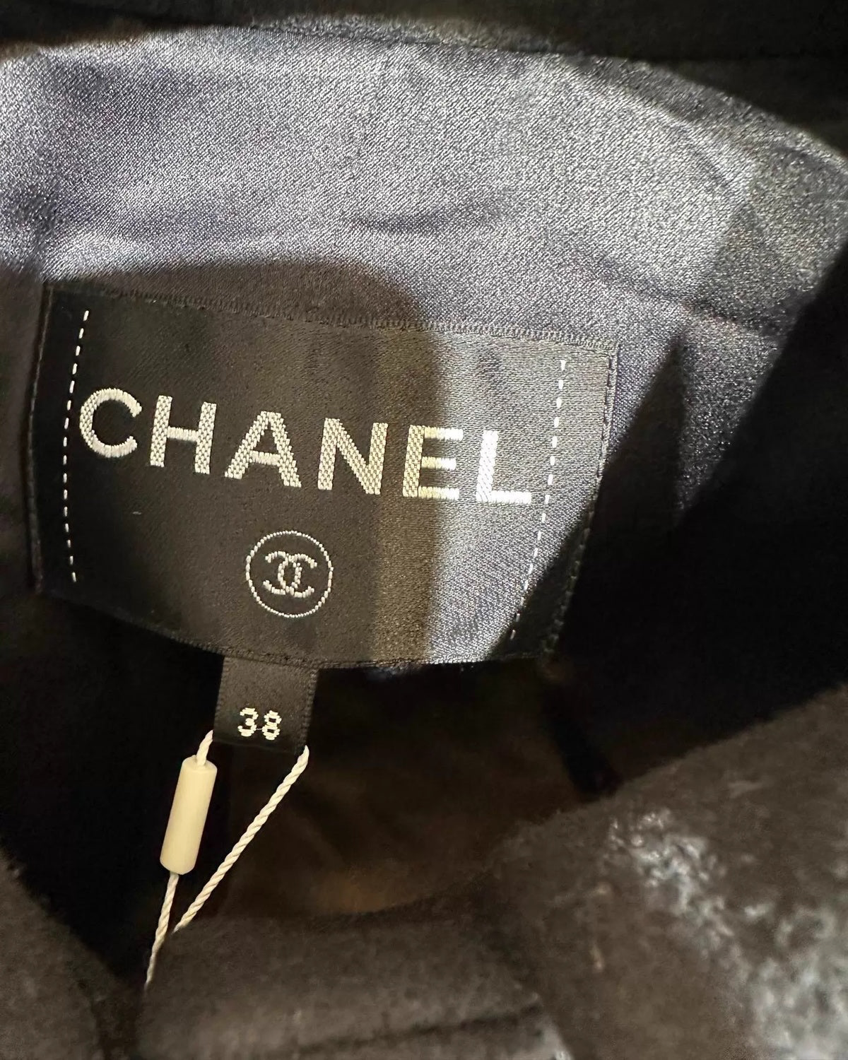 Chanel 22A Tweed-Pockets Coat